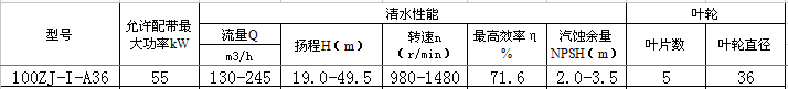 100ZJ-I-A36渣漿泵