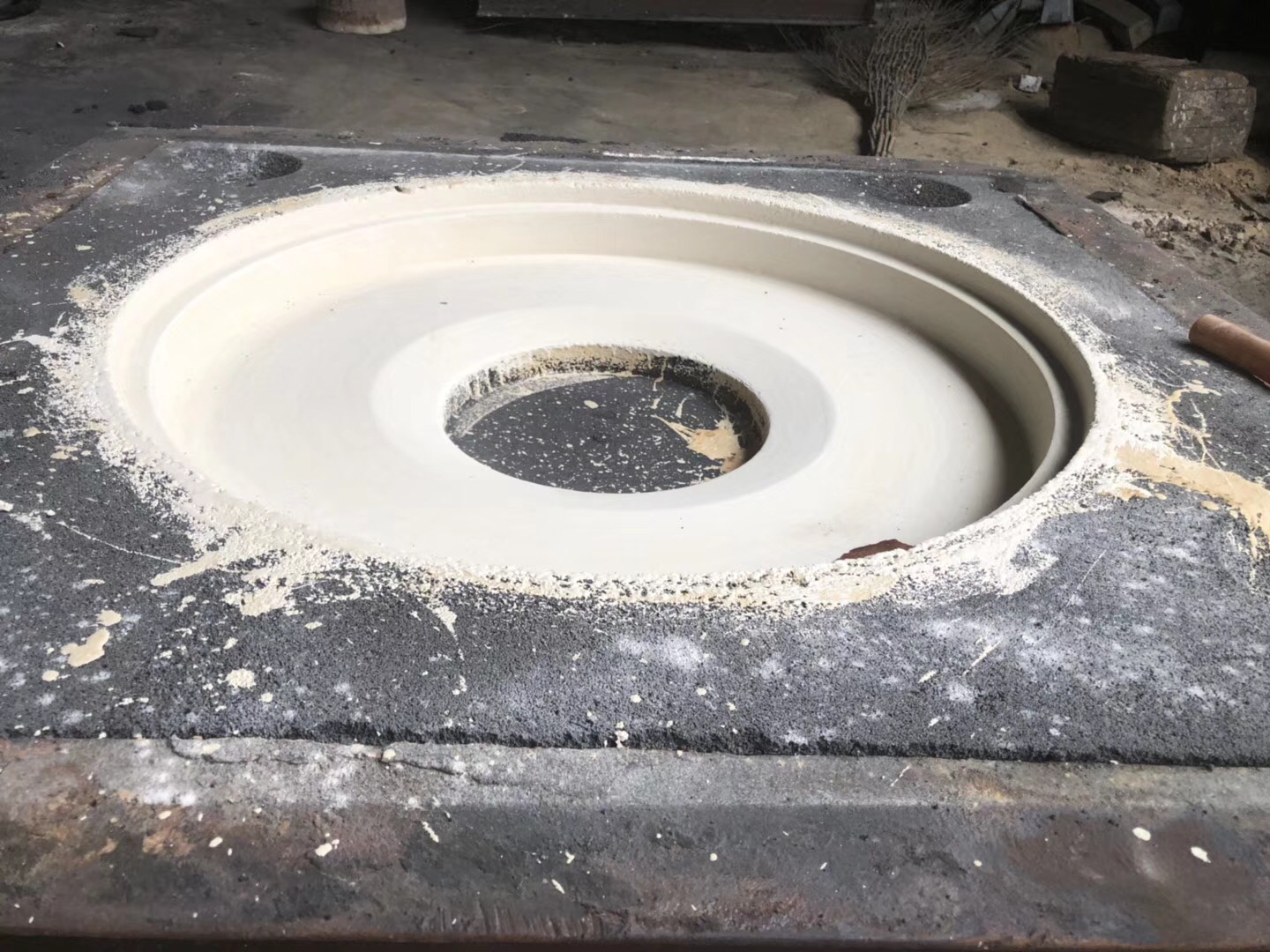 渣漿泵鑄造造型工藝